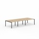 Nova U 6 Person Back to Back Bench Desk